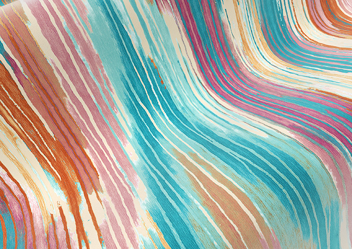 Bombay Velvet, Firestalk - Roman Blind - Image 4